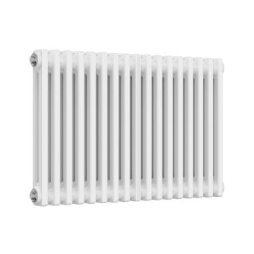 Reina 2 Column Colona 500mm x 605mm Horizontal Radiator - White