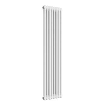 Reina 2 Column Colona 1800mm x 200mm Vertical Radiator - White
