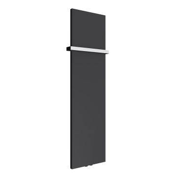 Reina Slimline 1470mm x 300mm Vertical Designer Radiator - Anthracite