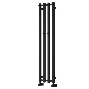 Reina Todi Vertical Designer Radiator 800mm x 415mm - Black