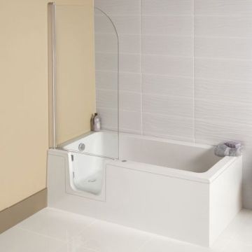 Renaissance Lenis Easy Access Bath 1700mm x 750mm - Left Handed