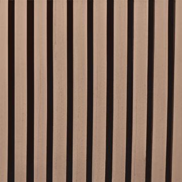 Roma 3D Wall Covering 600mm x 21mm x 2.4mtr - Walnut