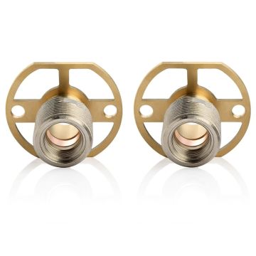 Eco Round Bar Shower Valve Fast Fixing Bracket Kit