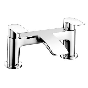 Pixley Deck Mounted Bath Filler - Chrome