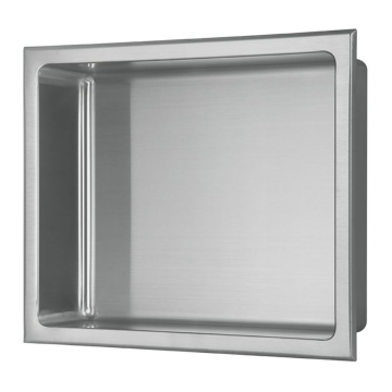 Serene Bathroom Niche 305mm x 360mm - Stainless Steel