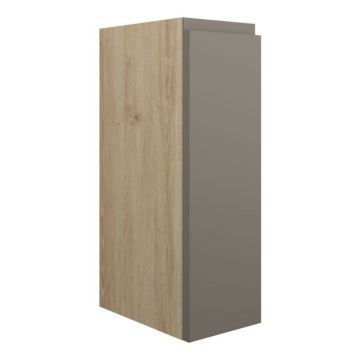 Serene Chatham 200mm 1 Door Full Depth Base Unit - Oak / Matt Stone