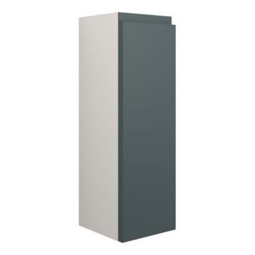Serene Chatham 200mm 1 Door Slim Depth Base Unit - Grey / Matt Green