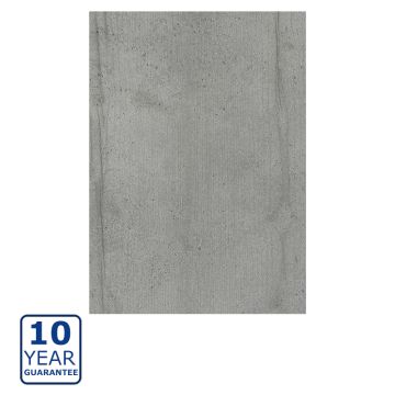 Serene 1500 x 330mm Fitted Furniture Laminate Worktop - Boston Matt Concrete