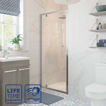 Serene Classic Pivot Shower Door 700mm
