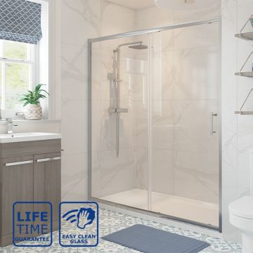 Serene Classic Sliding Shower Door