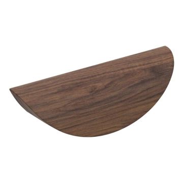 Serene Dome Furniture Handle 106mm - Warm Walnut