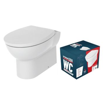 Serene Express BTW Rimless Toilet & Soft Close Seat