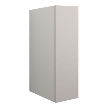 Serene Chester 200mm 1 Door Full Depth Base Unit - Grey / Matt Dove Grey