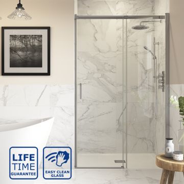 Serene Optimum Sliding Shower Door 1500mm