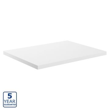 Serene Oxford 610mm Laminate Worktop - White Gloss
