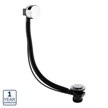 Serene Pop Up Bath Waste - Chrome