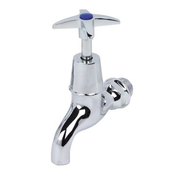 Single Chrome Plated Bib Tap 