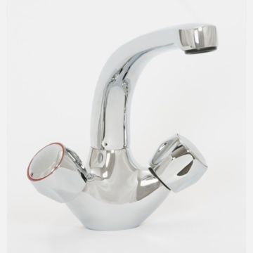 Skara Mono Basin Mixer Tap - Chrome