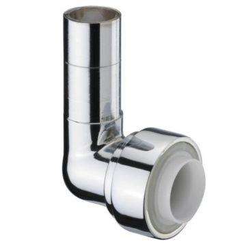 15mm to 10mm Pushfit Radiator Elbow