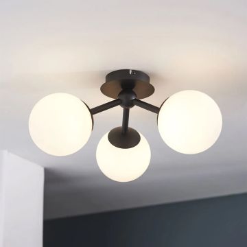 Sycamore Pulsa Ceiling Light - Matt Black