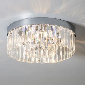 Sycamore Shimmer Ceiling Light - Chrome