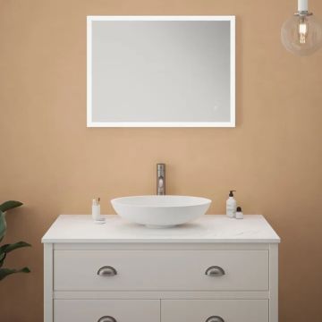 Sycamore Stockholm 600mm x 800mm LED Mirror with Touch Sensor & Demister