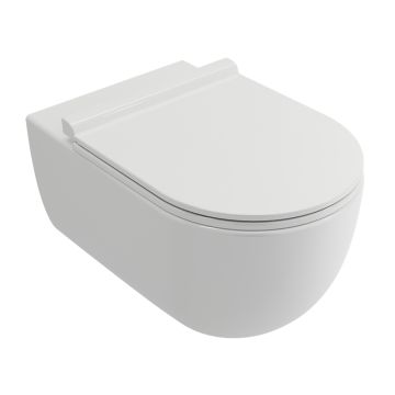 Tissino Velino Rimless Wall Hung Toilet & Soft Close Seat