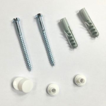 Stainless Steel Toilet Pan Screws with Caps