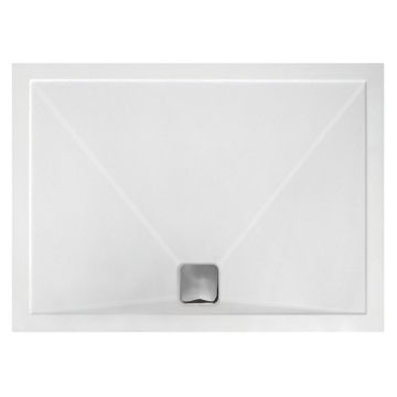 TrayMate TM25 Elementary 1700mm x 900mm Anti Slip Rectangular Shower Tray Inc Waste