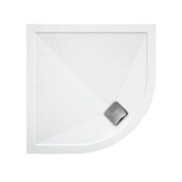 TrayMate TM25 Elementary 1000mm x 1000mm Anti Slip Quadrant Shower Tray Inc Waste