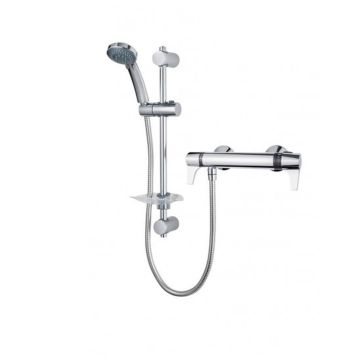 Triton Exe Lever Thermostatic Shower Mixer - Chrome
