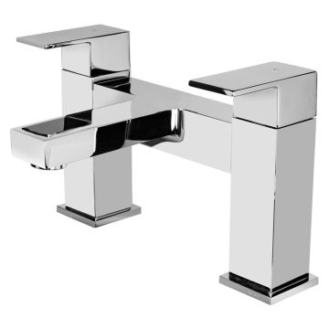 Vema Lys Deck Mounted Bath Filler - Chrome