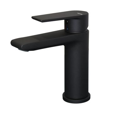 Vema Timea Mono Basin Mixer - Matt Black