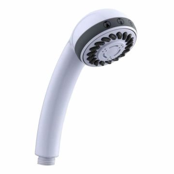 White Multi Mode Easy Clean Shower Handset