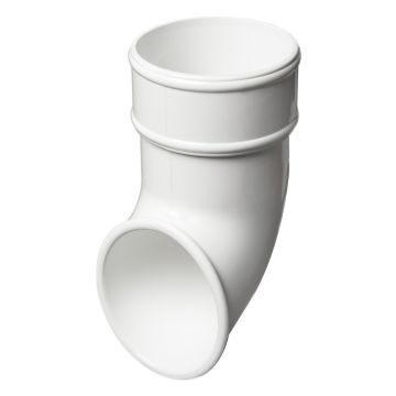 White 68mm Round Rain Water Shoe