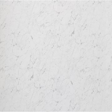 Kartell PVC Wall Panel 2400mm High X 1000mm Width X 10mm Depth - White Marble