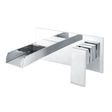 Waterfall Wall Mounted Basin Mixer 