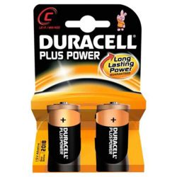 Duracell C Batteries - Pack of 2