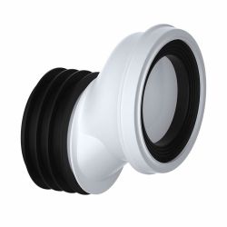 110mm 40mm Offset WC Pan Connector