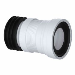 110mm Flexible WC Pan Connector Adjustable 200mm - 350mm