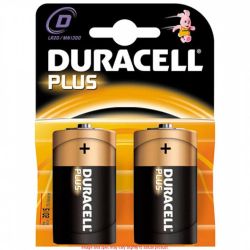 Duracell D Batteries - Pack of 2