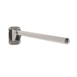 Bathex Stainless Steel Friction Single Arm Hinged Support Rail 760mm - Mirror Polish