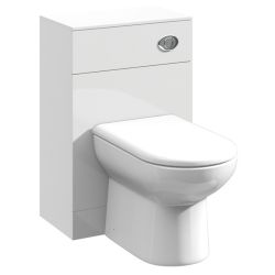Premier Mayford 500mm Toilet Unit 300mm Deep - Gloss White