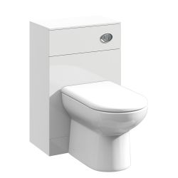 Premier Mayford 500mm Toilet Unit 330mm Deep - Gloss White