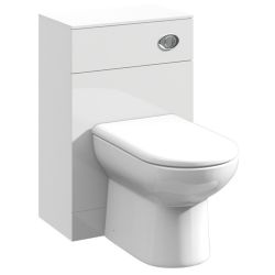 Premier Mayford 600mm Toilet Unit 300mm Deep - Gloss White