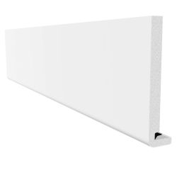 150mm Square Fascia Board (16mm Thick) - White