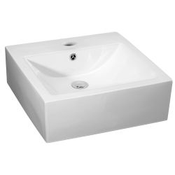 Nuie 470mm 1 Tap Hole Deep Square Counter Top Vessel Basin 