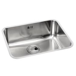 Abode Matrix R50 Stainless Steel Undermount Sink with 1 Bowl & Kit 535mm