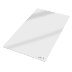 Abode Aspekt Glass Chopping Board - White