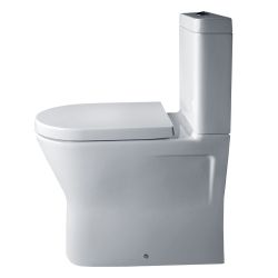 Logan Scott Briella Rimless Comfort Height Back to Wall Toilet without Seat